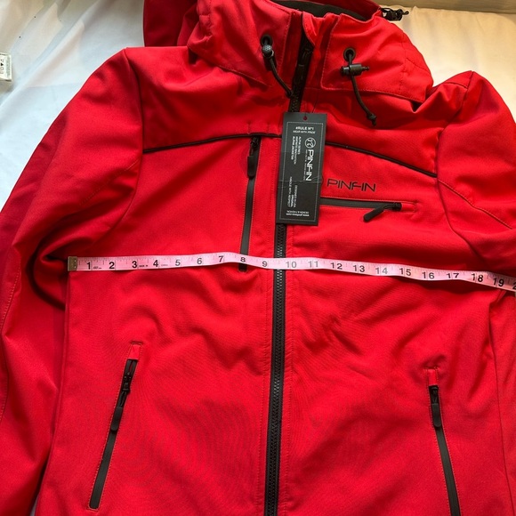 Red Women's Performance Jacket - Picture 3 of 9